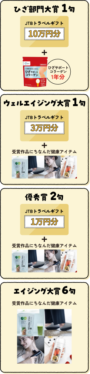 エイジング賞3句