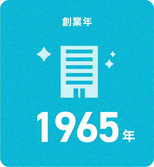 創業年1965年