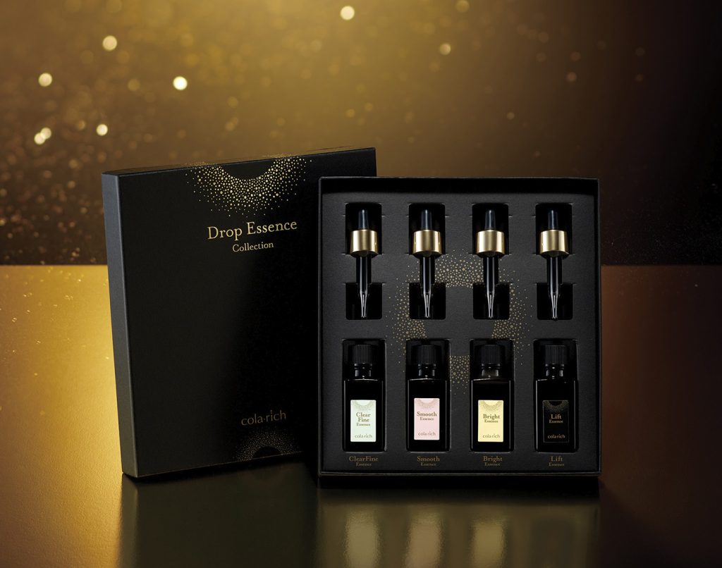 令和初の新年を彩るプレミアムな美容液で 贅沢体験 を コラリッチ ドロップエッセンスコレクション 年１月１日新発売 ニュース キューサイ 企業サイト